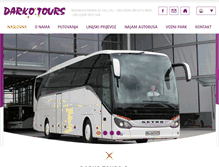 Tablet Screenshot of darko-tours.com